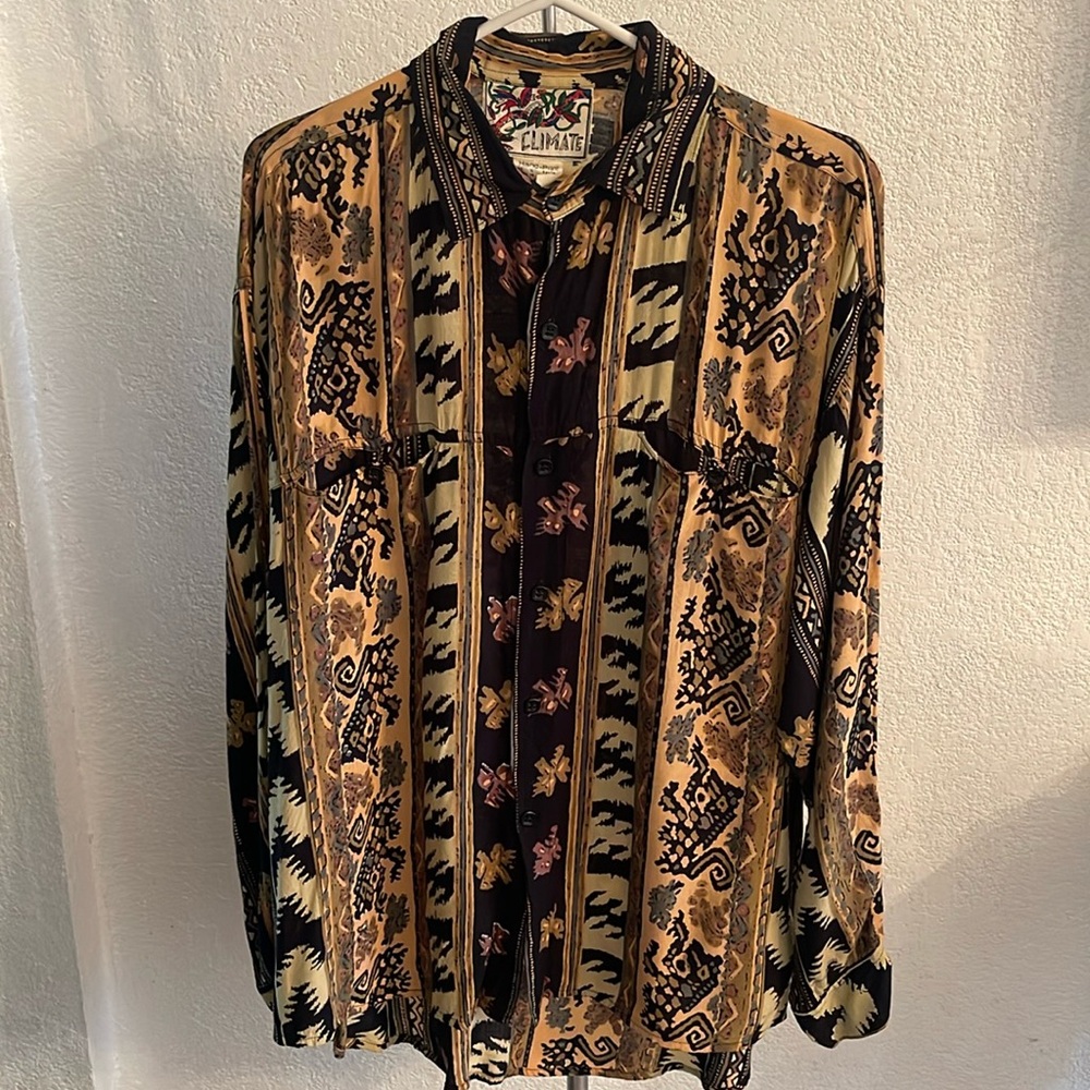 Vintage button down by Climate